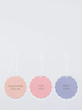 John Lewis scalloped gift tags pack of 3 - British product