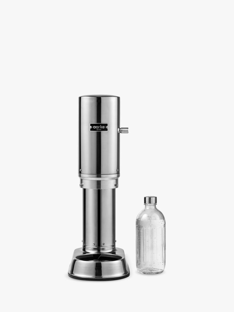 Aarke Carbonator Pro sparkling water maker steel, imported from the UK