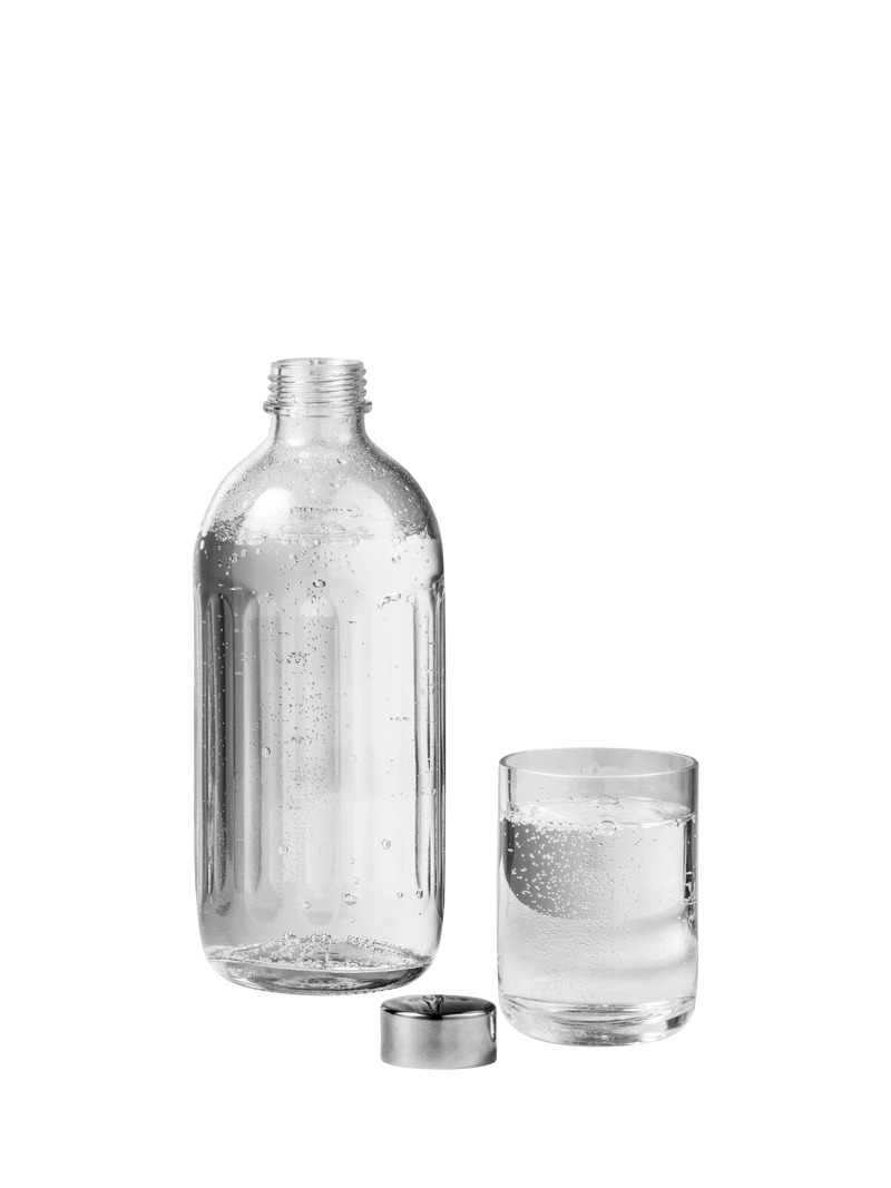 Aarke glass bottle 800ml clear for Carbonator Pro, UK version
