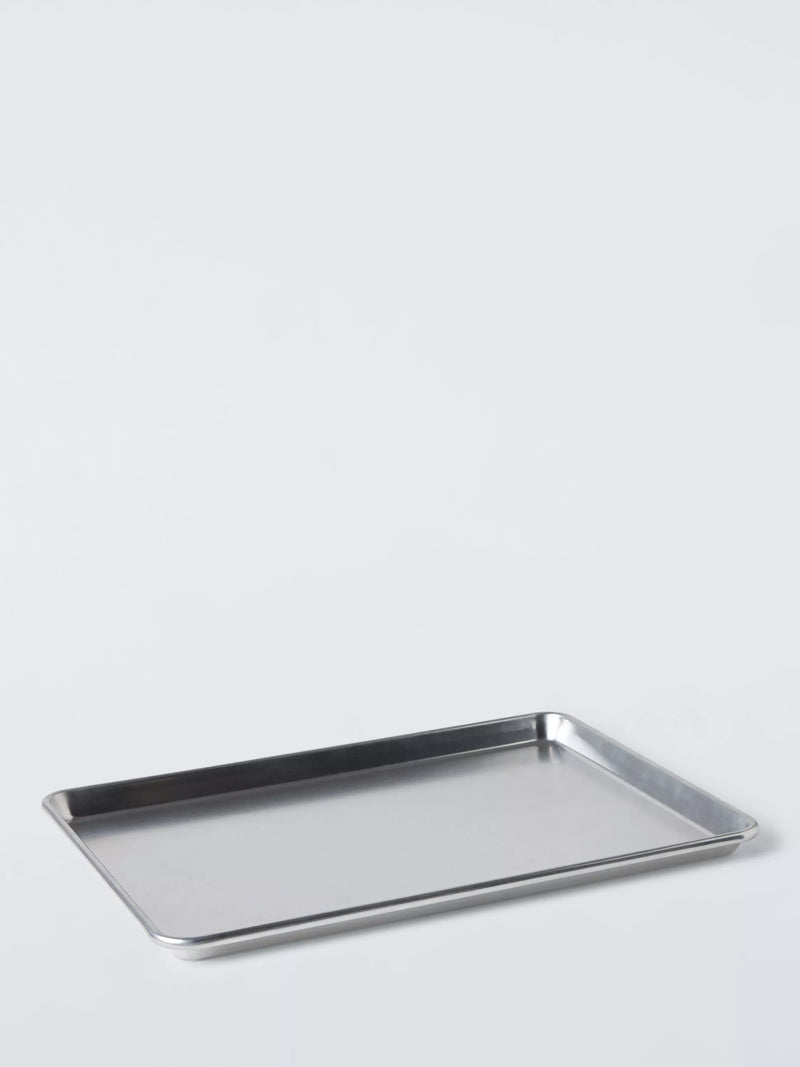 John Lewis Deliciously Ella natural aluminium baking tray 45cm - British product