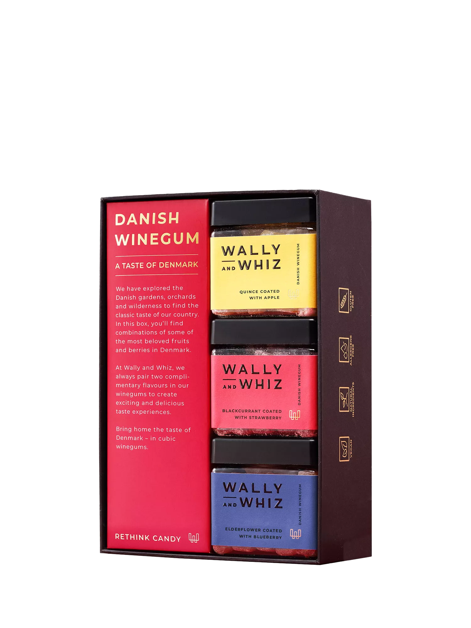 Wally and Whiz Danish-inspired winegums 420g (British brand)
