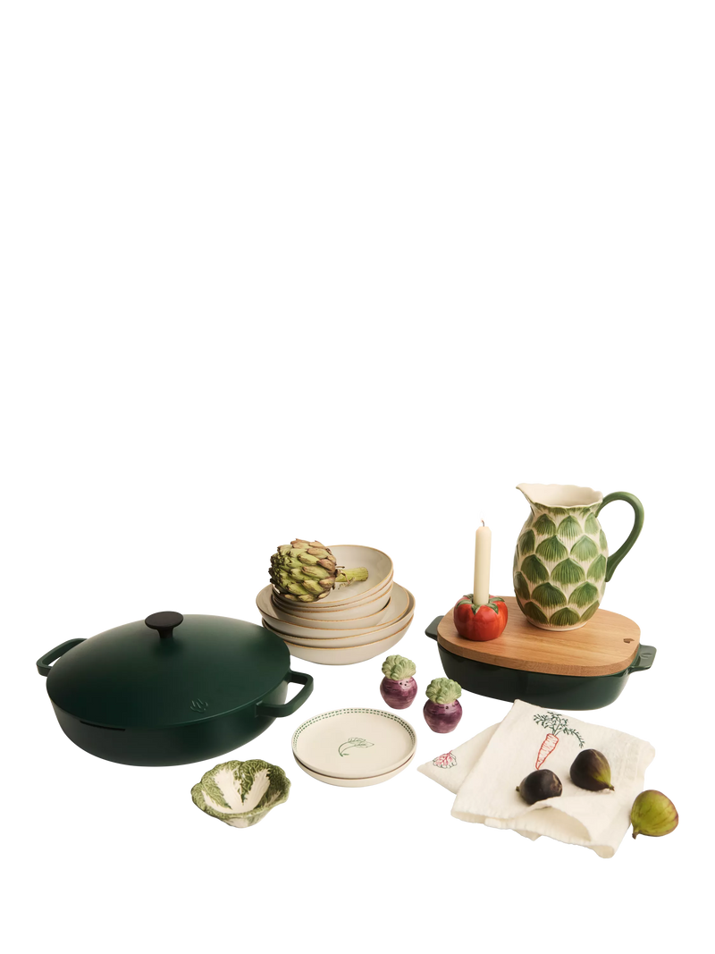 John Lewis X Deliciously Ella green roaster 26cm imported from the UK