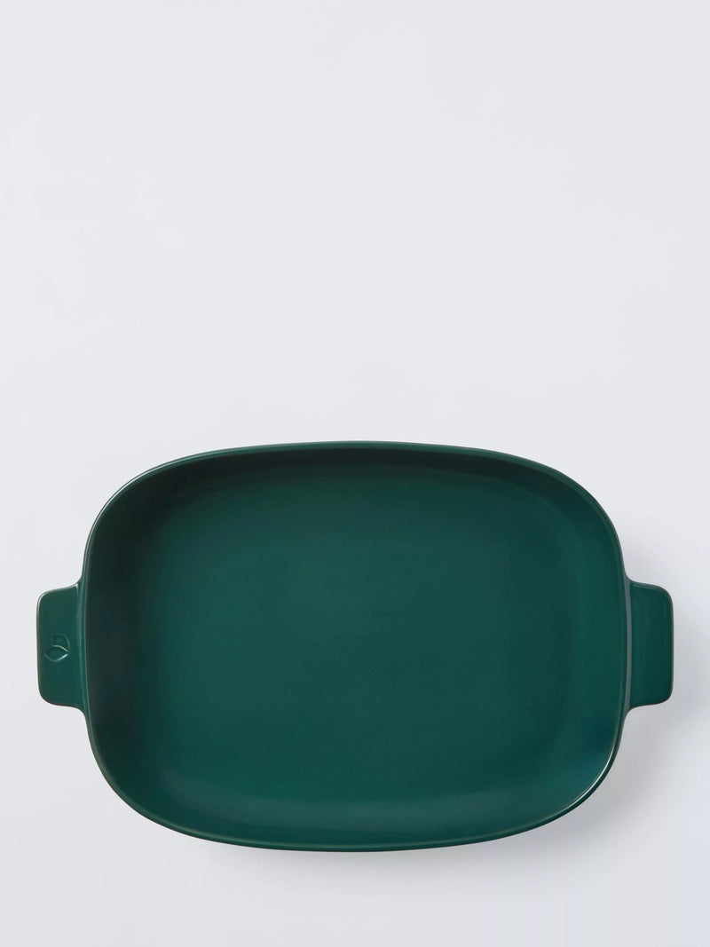 John Lewis Deliciously Ella stoneware roaster green 32cm, imported from the UK
