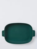 John Lewis Deliciously Ella stoneware roaster green 32cm, imported from the UK
