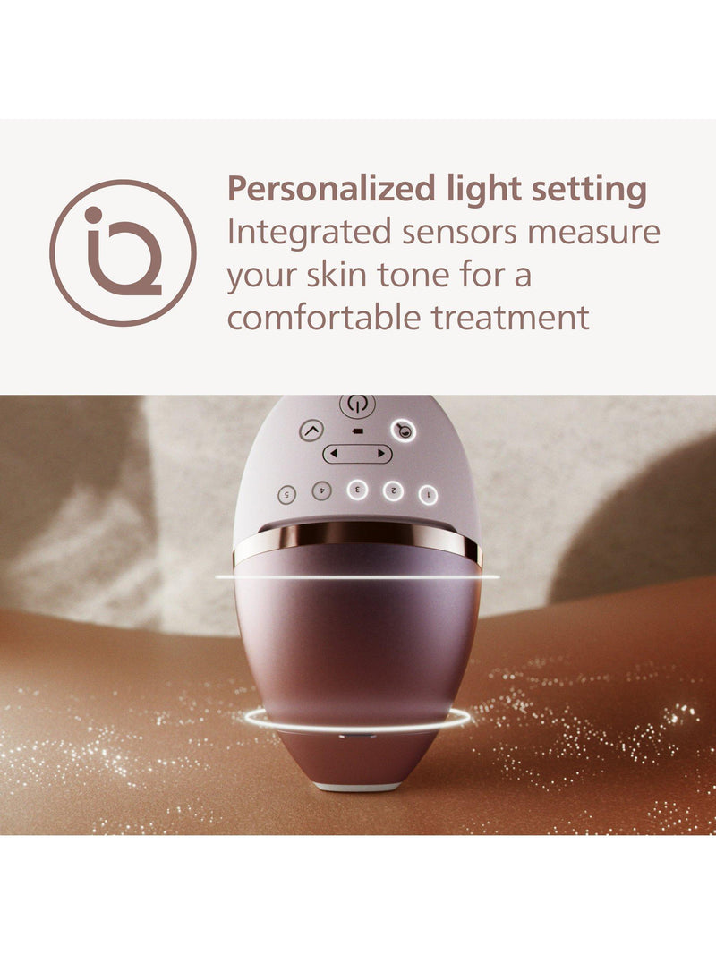 Philips Lumea 9900 IPL hair removal device rose gold (British brand)