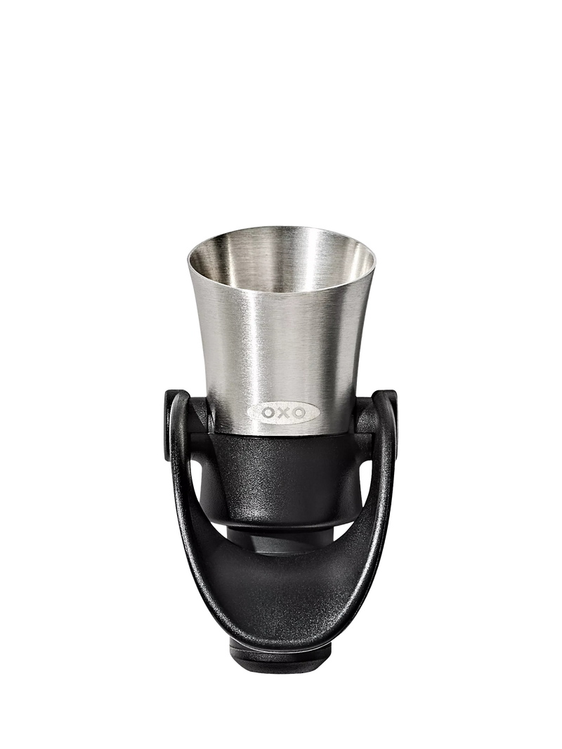 OXO wine stopper and pourer stainless steel, imported from the UK