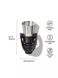 OXO wine stopper and pourer stainless steel, imported from the UK