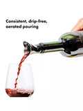 OXO wine stopper and pourer stainless steel, imported from the UK
