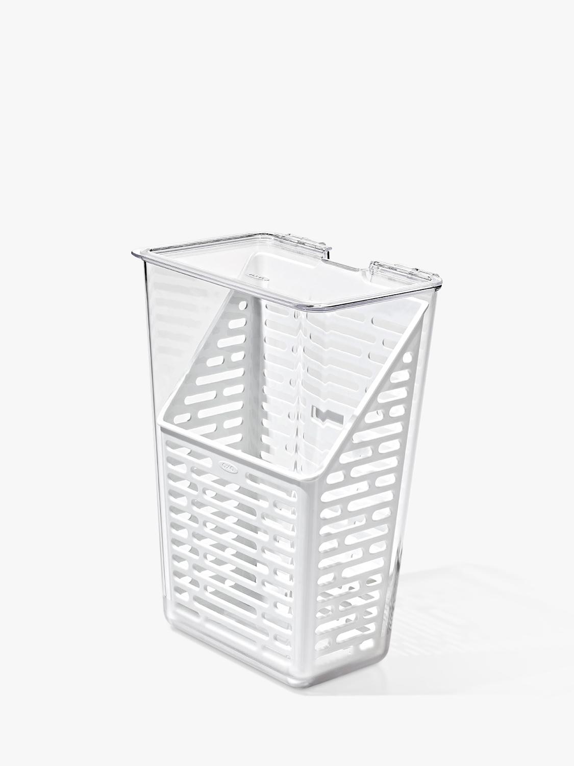 OXO Herb Keeper white clear kitchen storage (British brand)