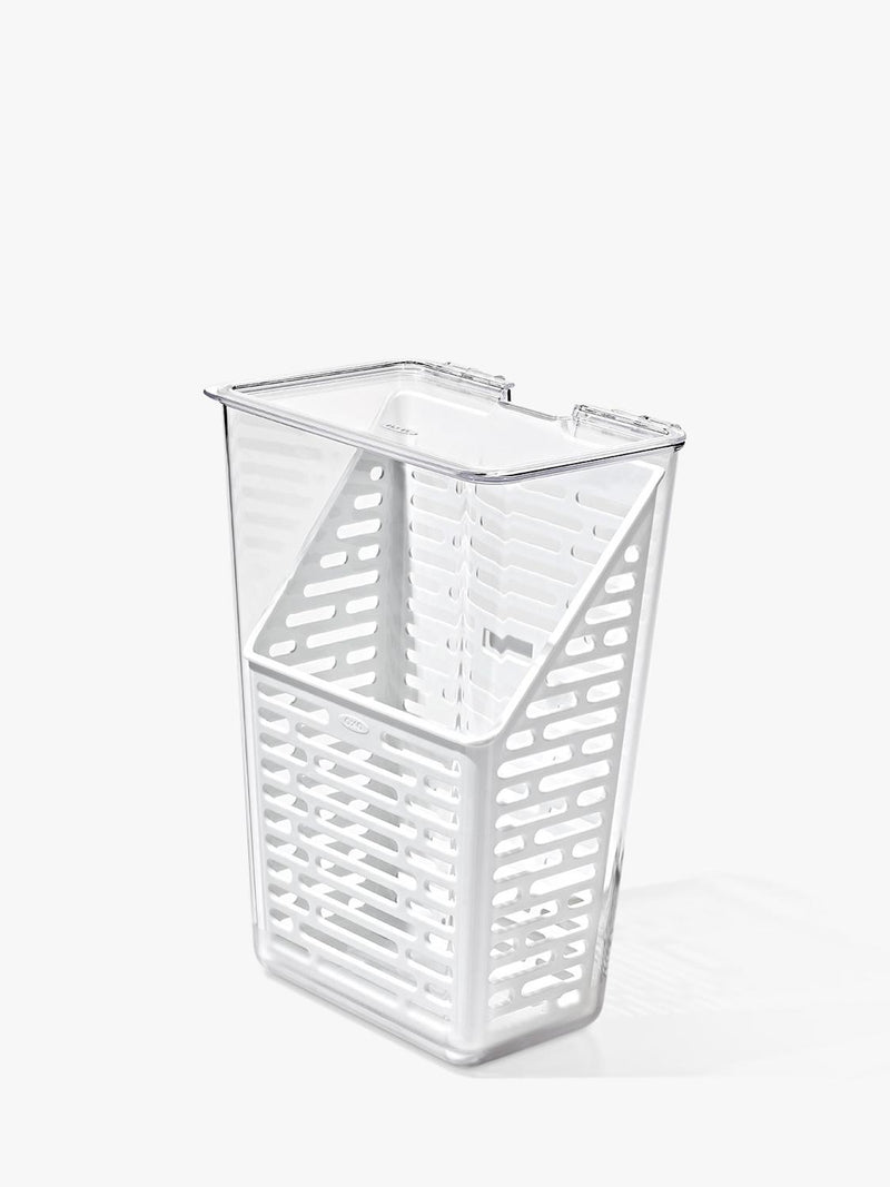 OXO Herb Keeper white clear kitchen storage (British brand)
