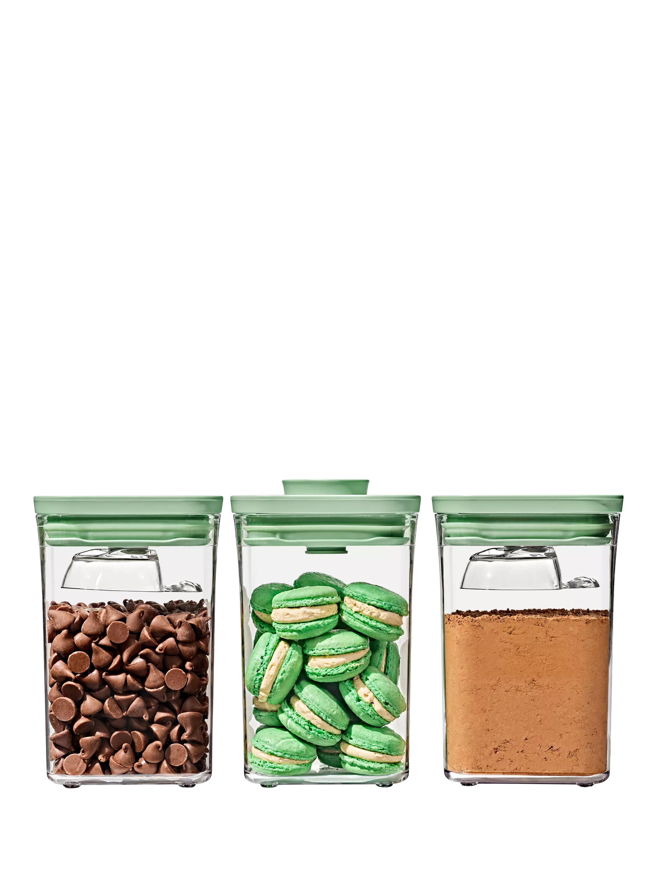 OXO POP storage containers set of 3 1L (British brand)
