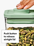 OXO POP storage containers set of 3 1L (British brand)