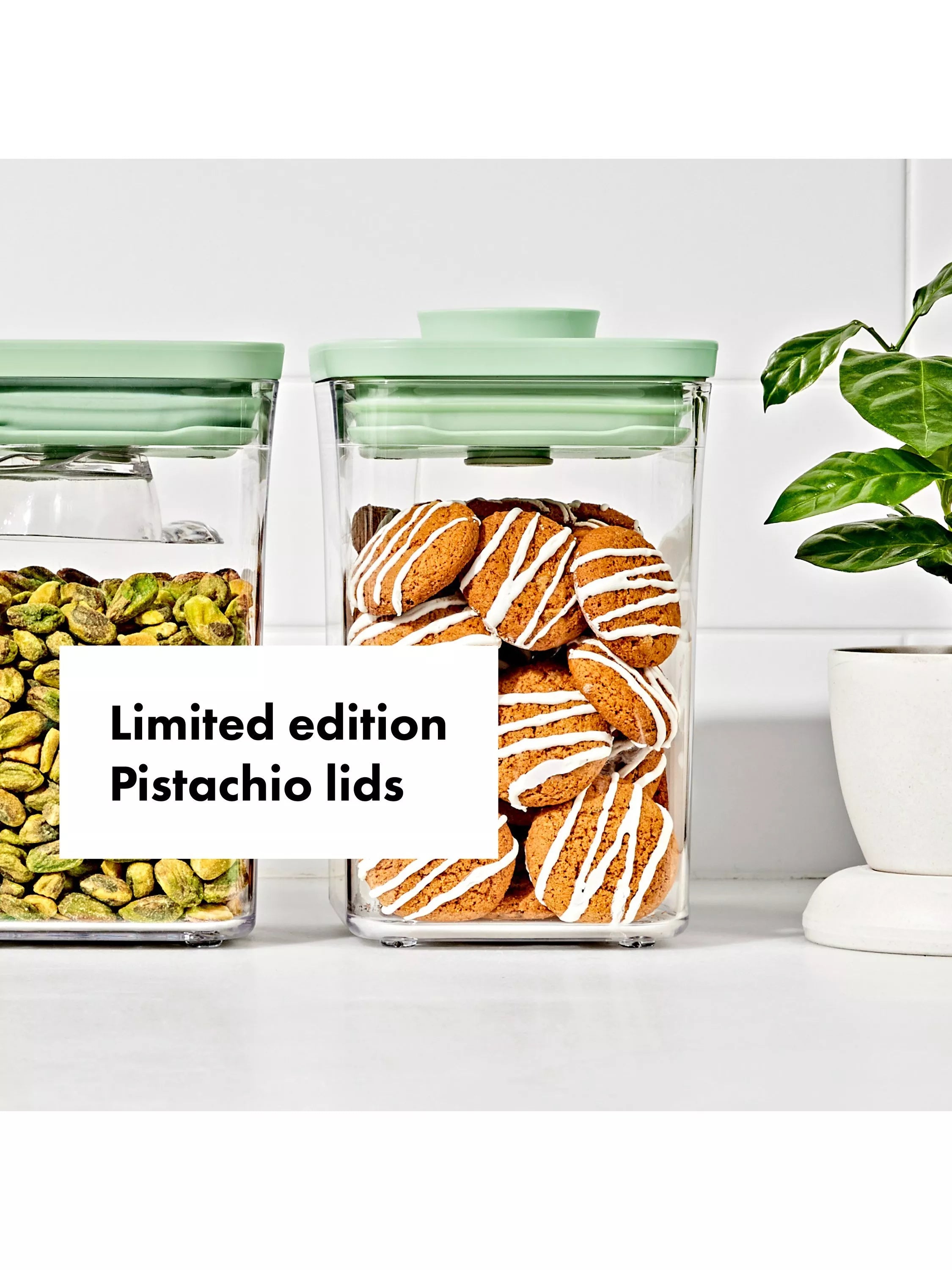 OXO POP storage containers set of 3 1L (British brand)