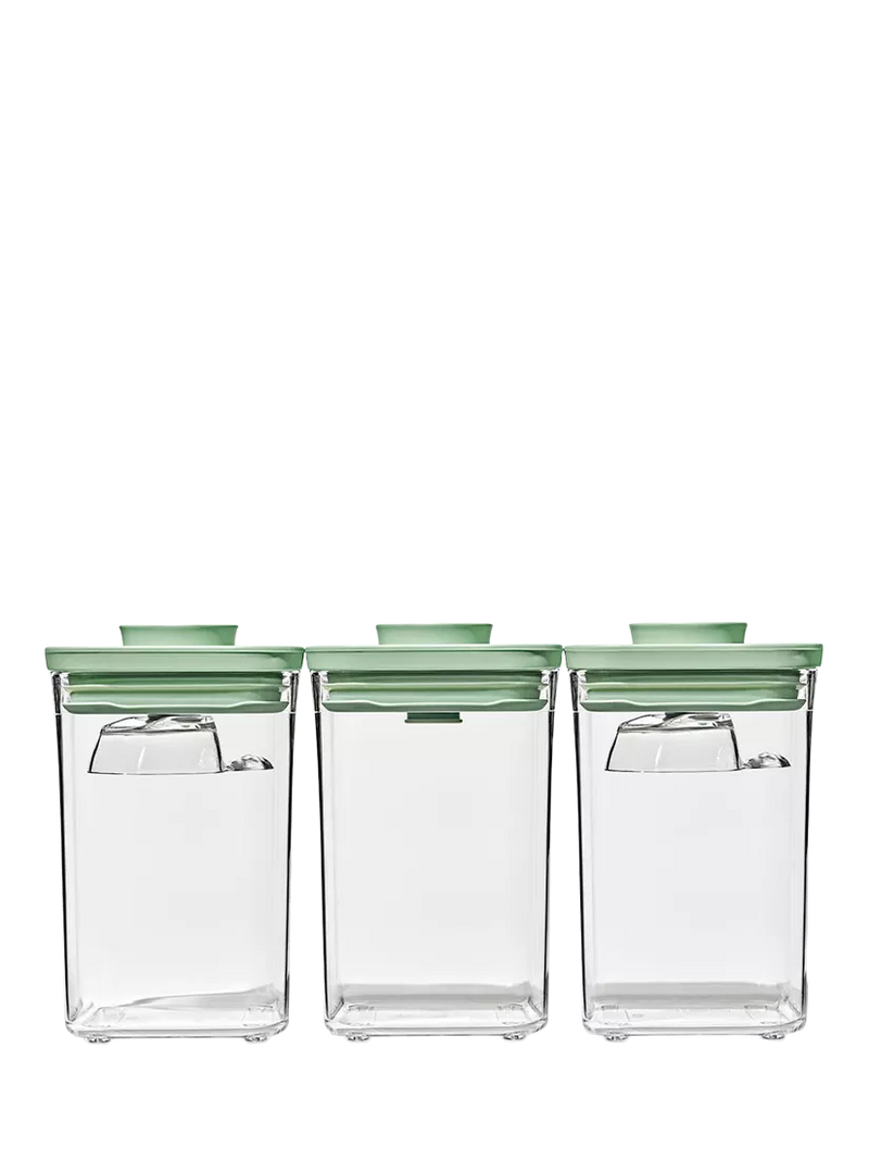 OXO POP storage containers set of 3 1L (British brand)