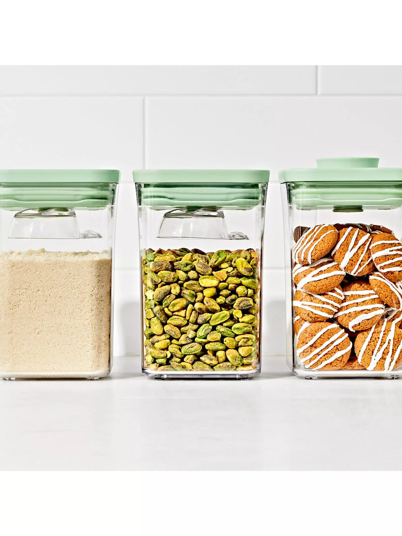 OXO POP storage containers set of 3 1L (British brand)