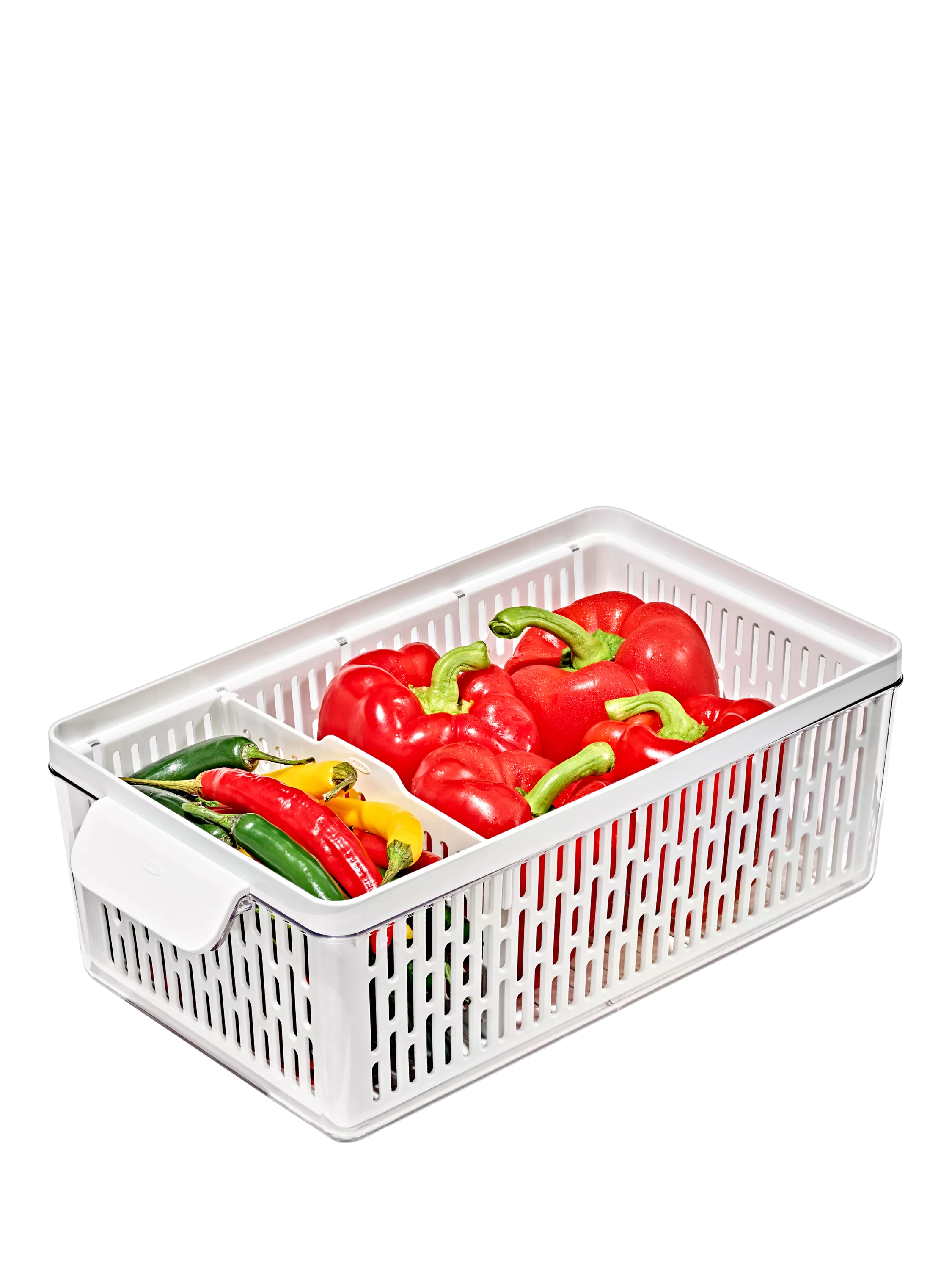 OXO Medium Produce Saver fridge storage bin, UK version