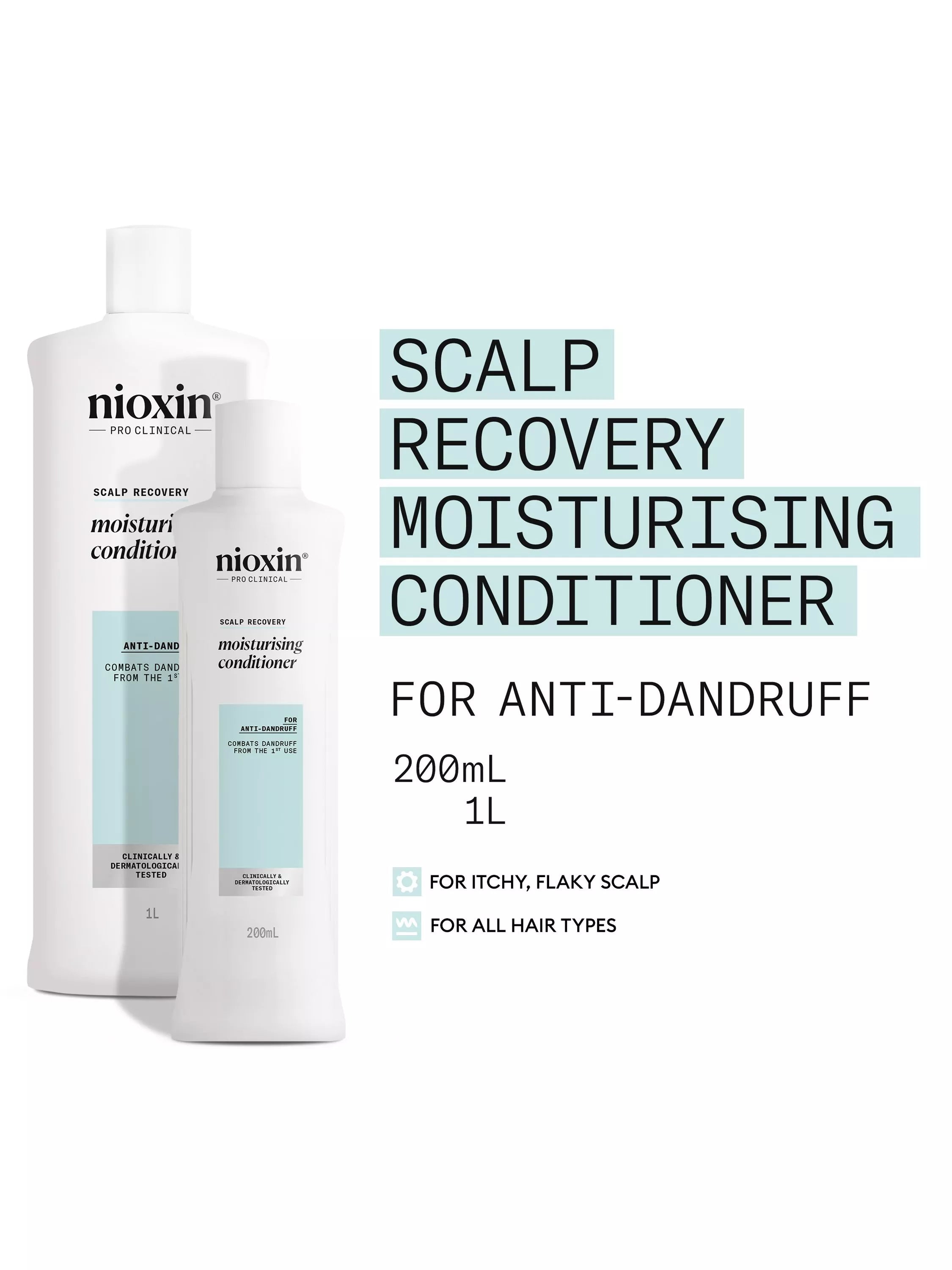 Nioxin Scalp Conditioner for Sensitive Scalp 200ml, imported from the UK