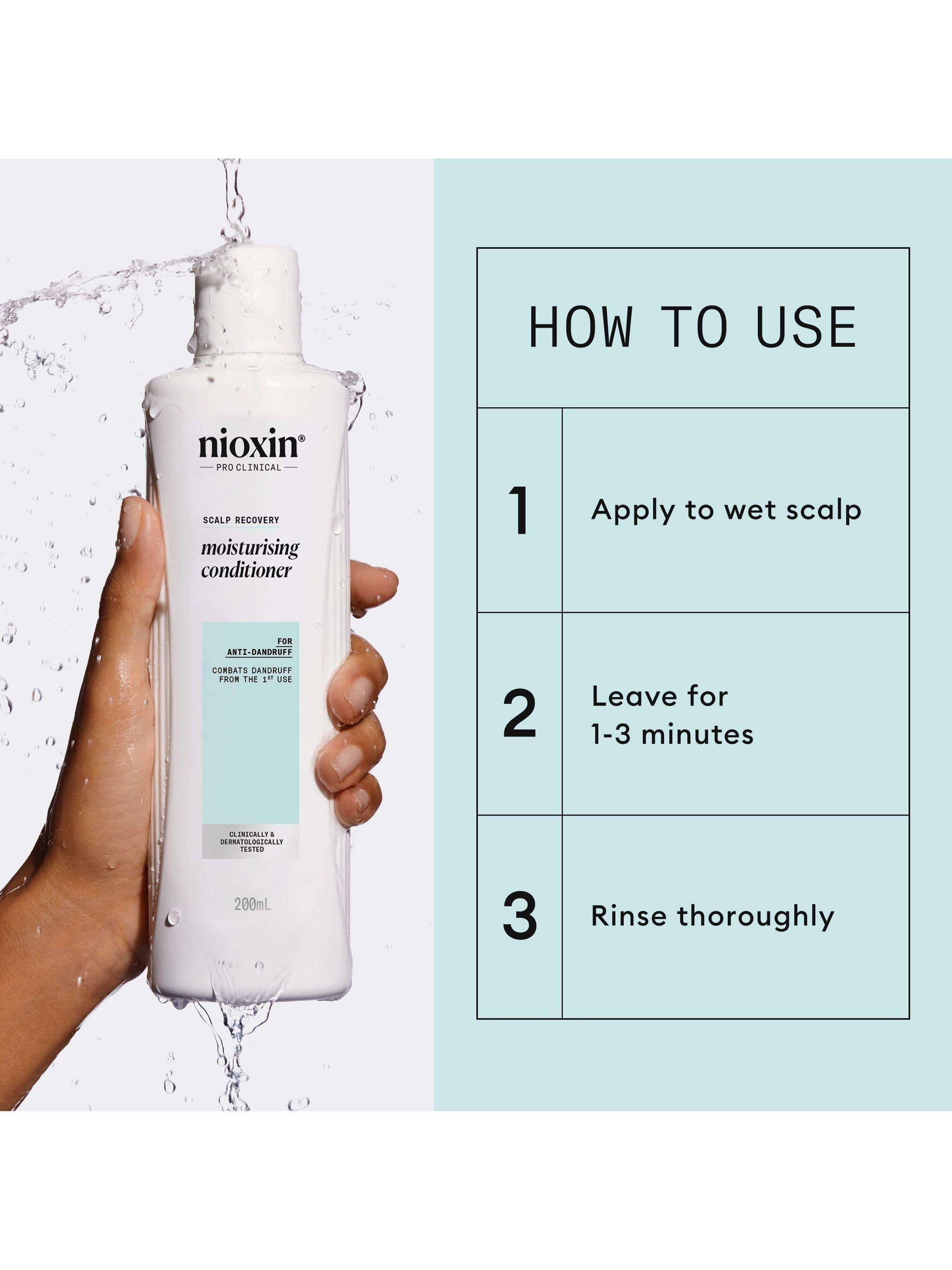 Nioxin Scalp Conditioner for Sensitive Scalp 200ml, imported from the UK
