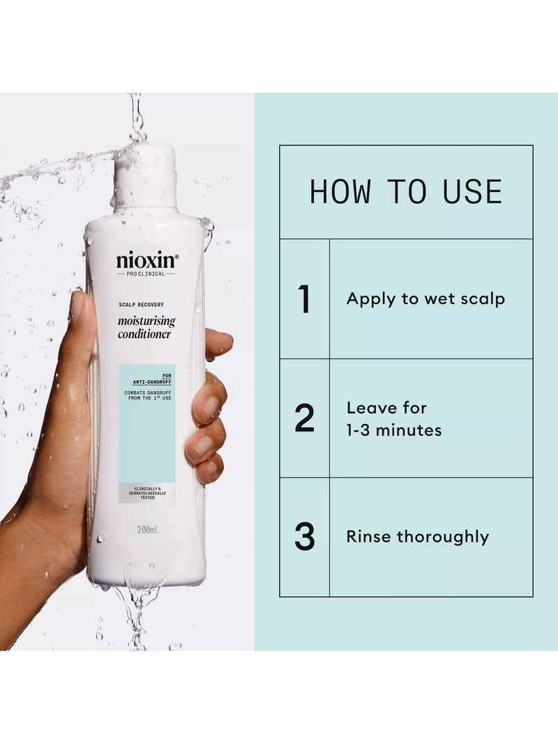 Nioxin Scalp Conditioner for Sensitive Scalp 200ml, imported from the UK