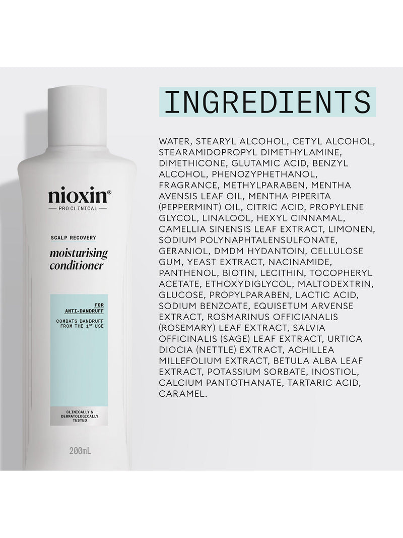 Nioxin Scalp Conditioner for Sensitive Scalp 200ml, imported from the UK