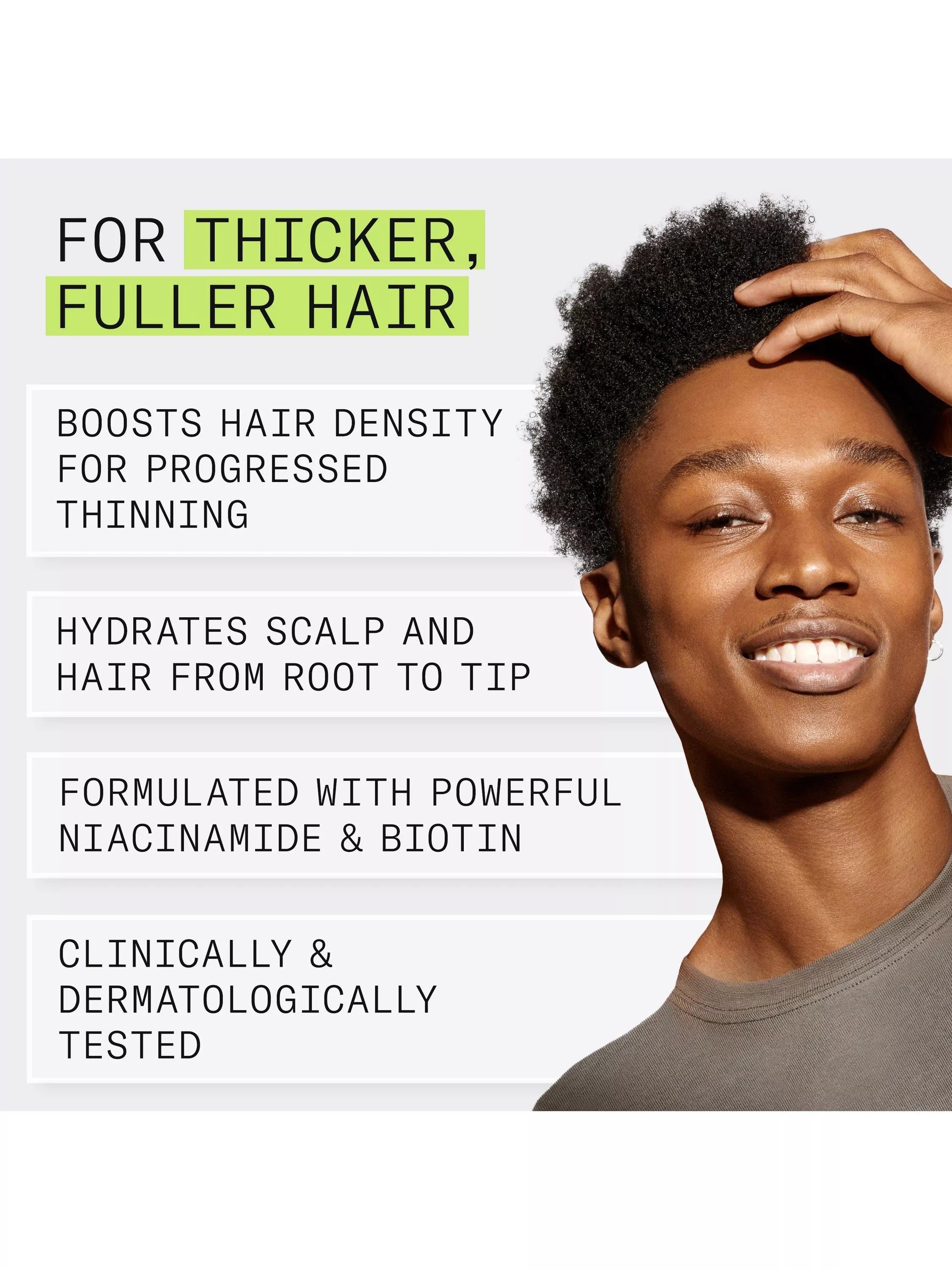 Nioxin Hair Thickening Conditioner for Natural Hair with Progressed Thinning 300ml, imported from the UK