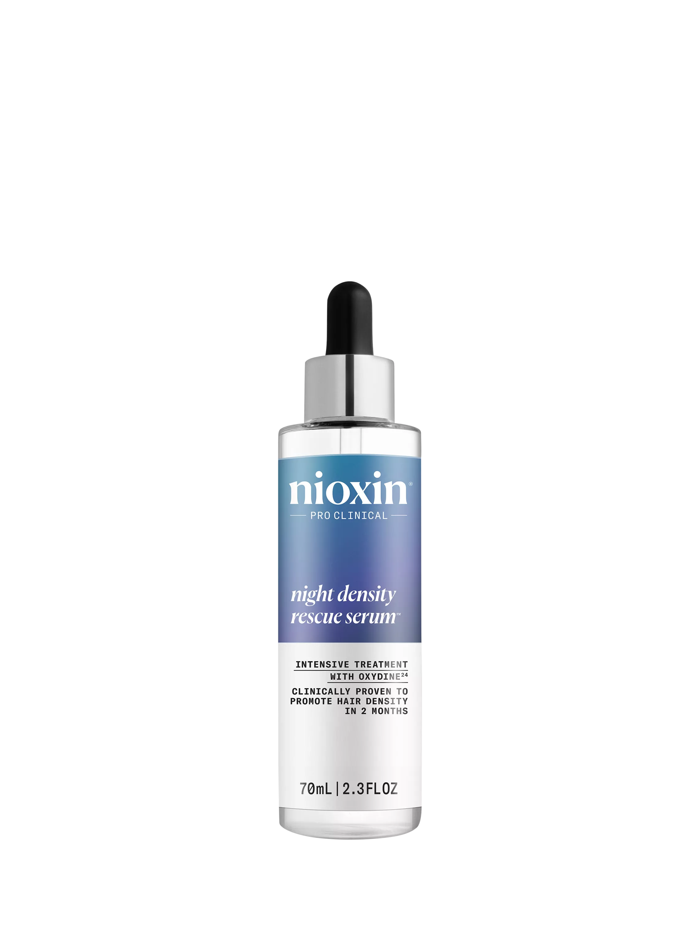 Nioxin hair thickening serum Night Density Rescue 70ml, UK version