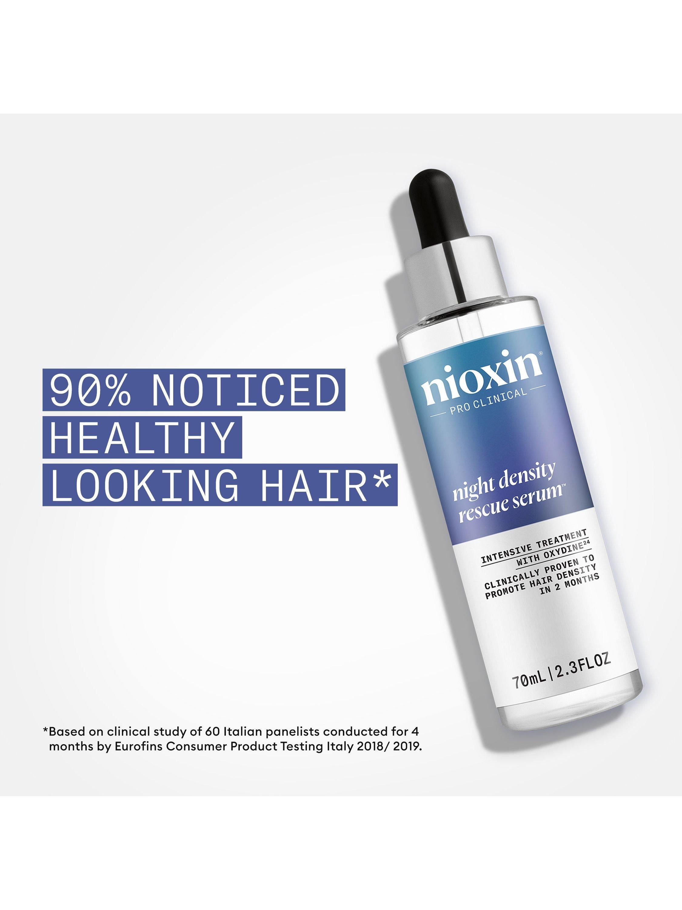 Nioxin hair thickening serum Night Density Rescue 70ml, UK version