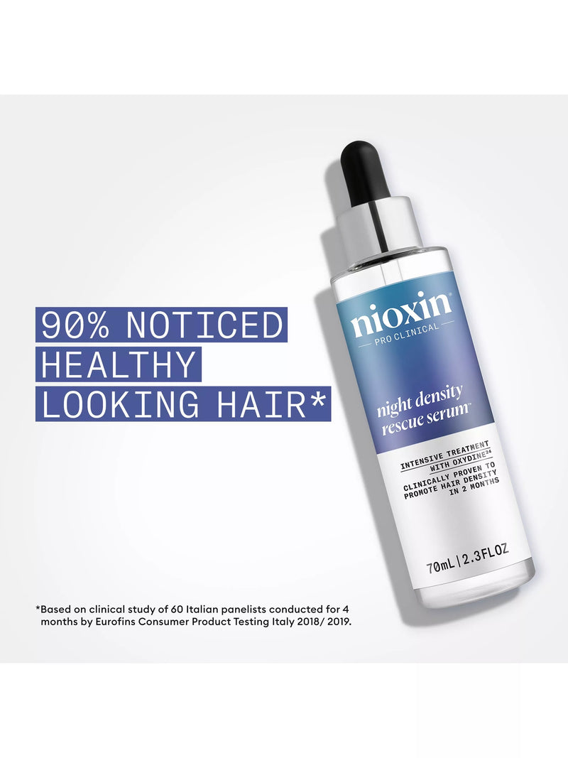 Nioxin hair thickening serum Night Density Rescue 70ml, UK version