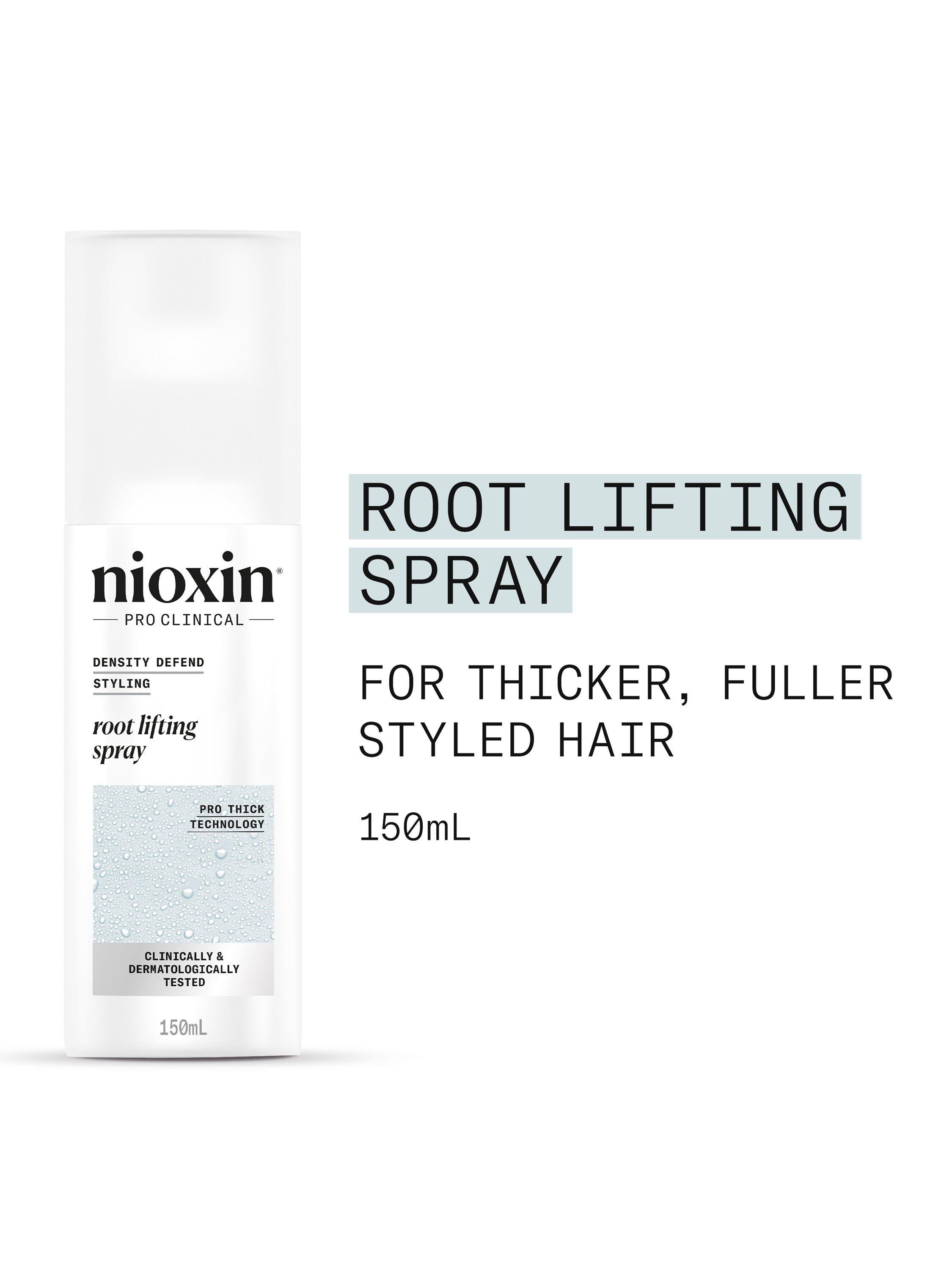 Nioxin root lifting hair thickening spray 150ml (British brand)