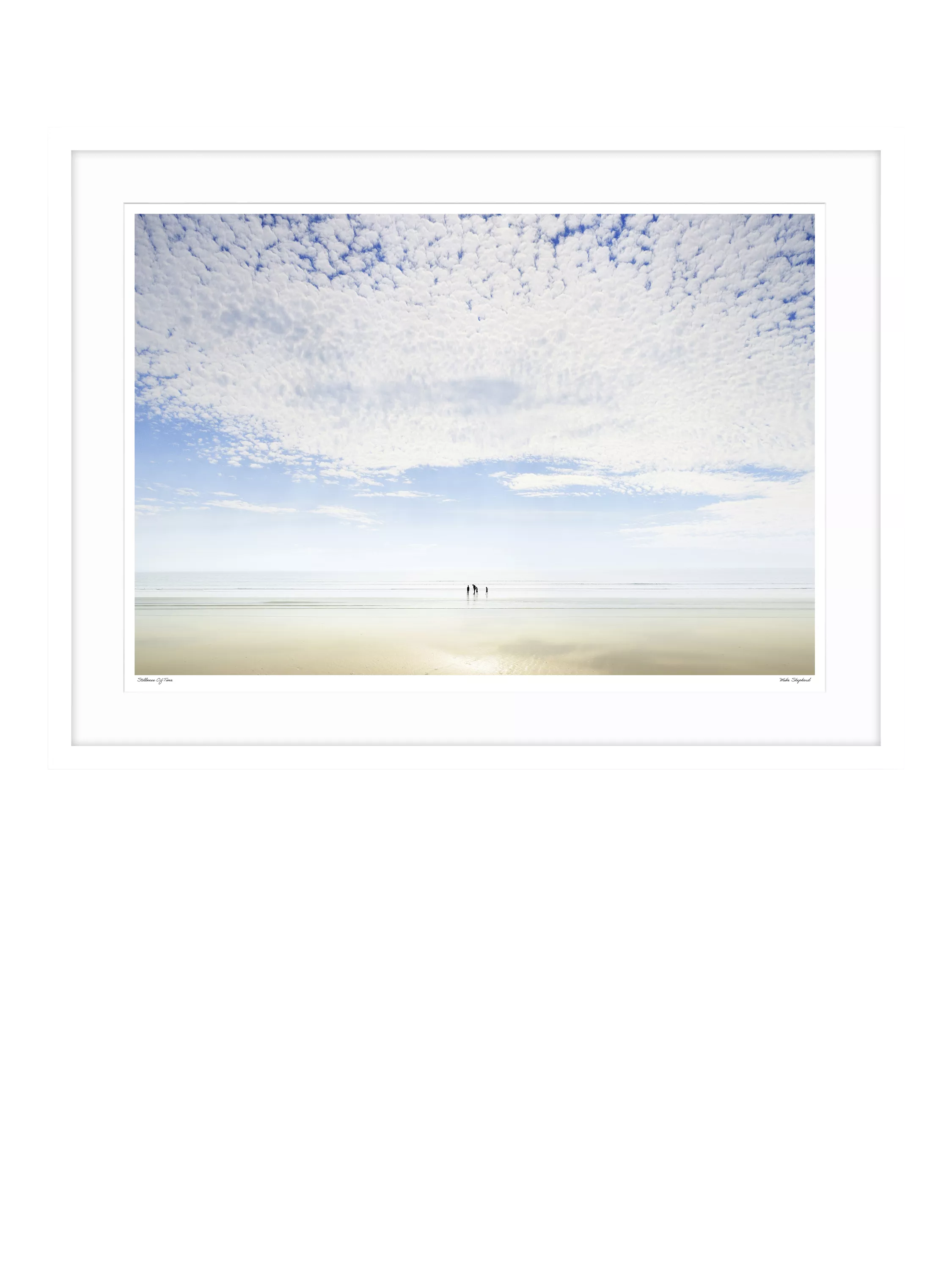 John Lewis framed print Stillness of Time by Mike Shepherd 104.5cm - British product