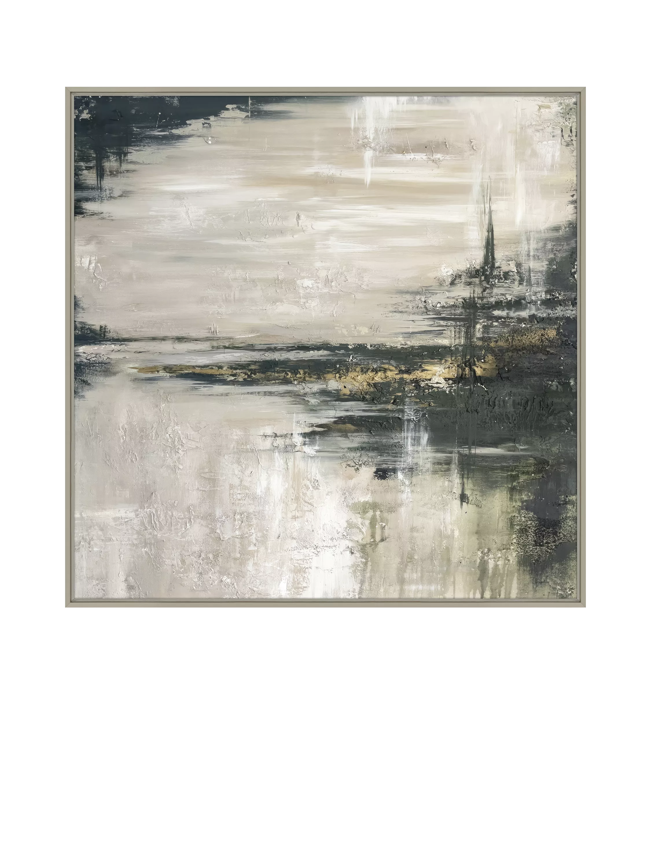 John Lewis Yharnna Emerald canvas print 104cm, imported from the UK