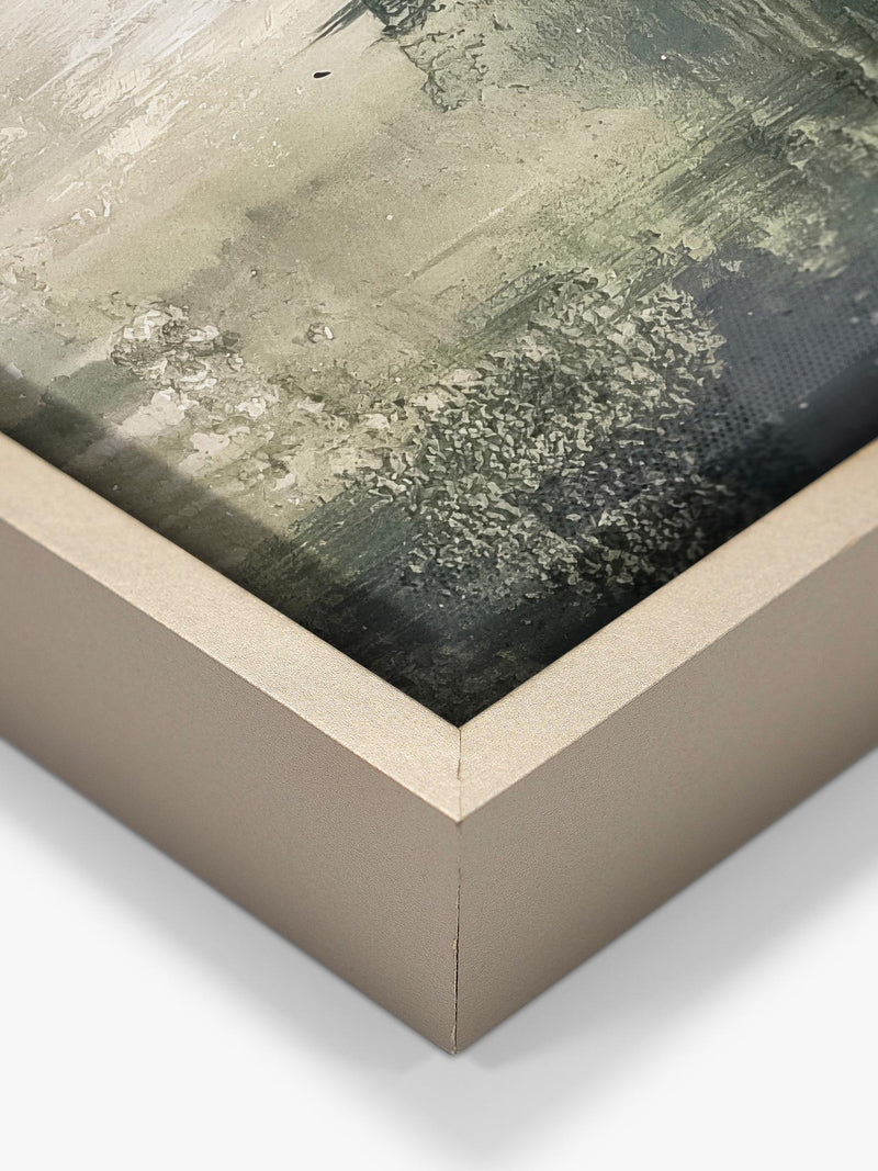 John Lewis Yharnna Emerald canvas print 104cm, imported from the UK