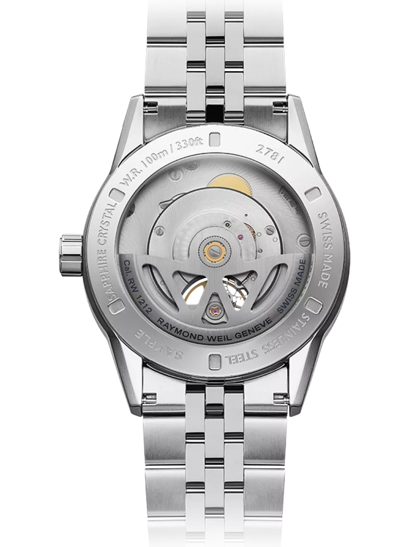 Raymond Weil Freelancer automatic watch 42mm silver blue - British product