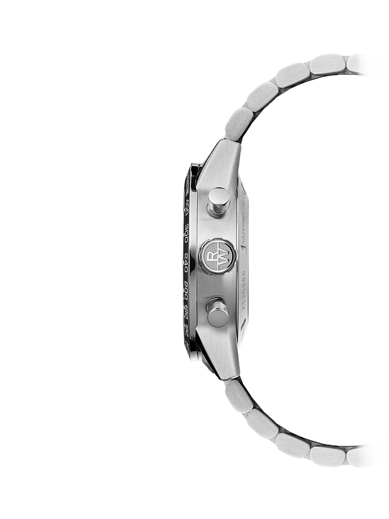 Raymond Weil Freelancer automatic chronograph watch stainless steel (British brand)