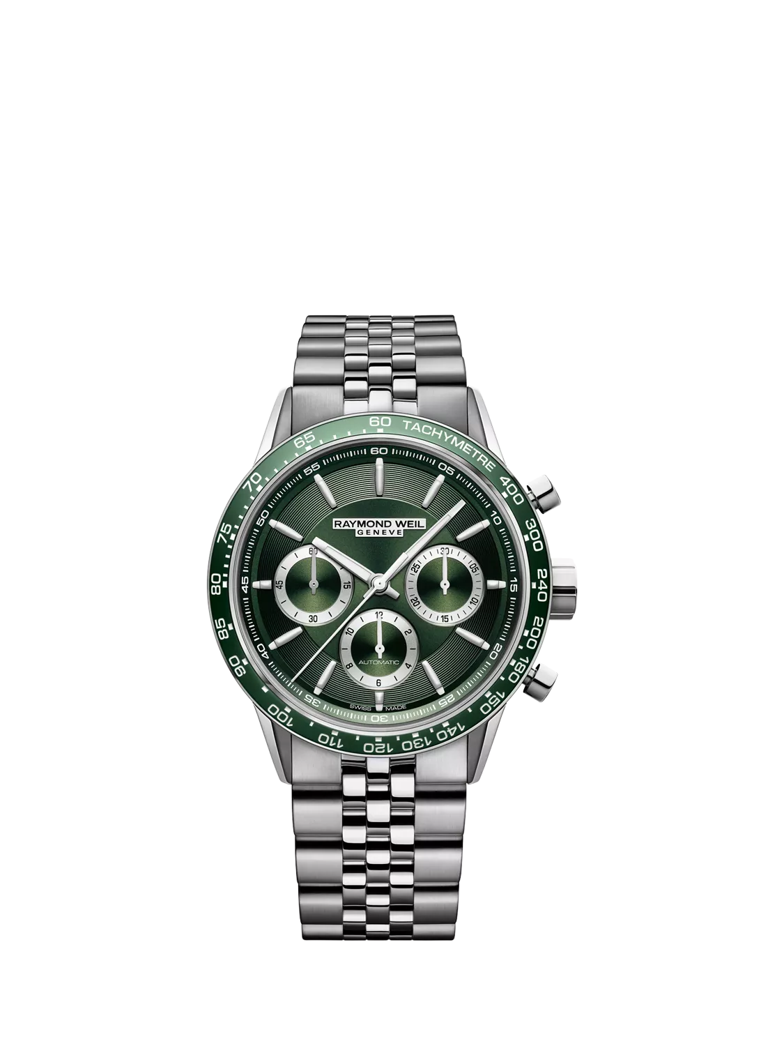 Raymond Weil Freelancer chronograph automatic watch 43.5mm - British product