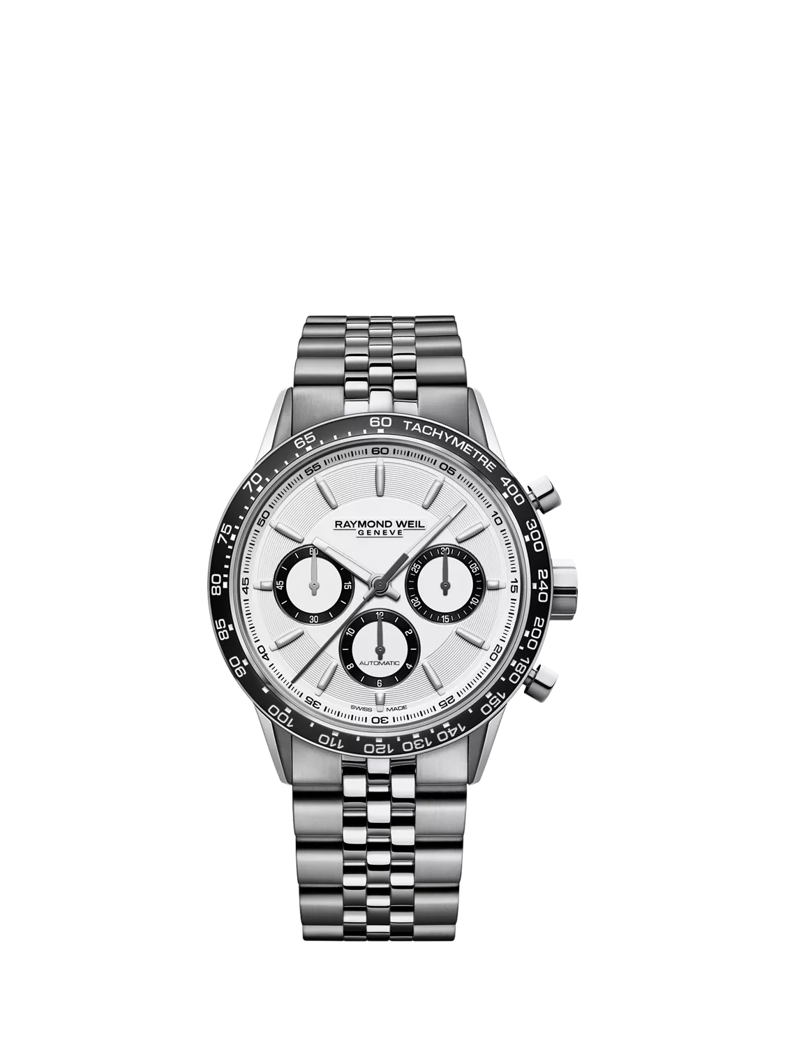 Raymond Weil Freelancer chronograph watch 43.5mm, UK version