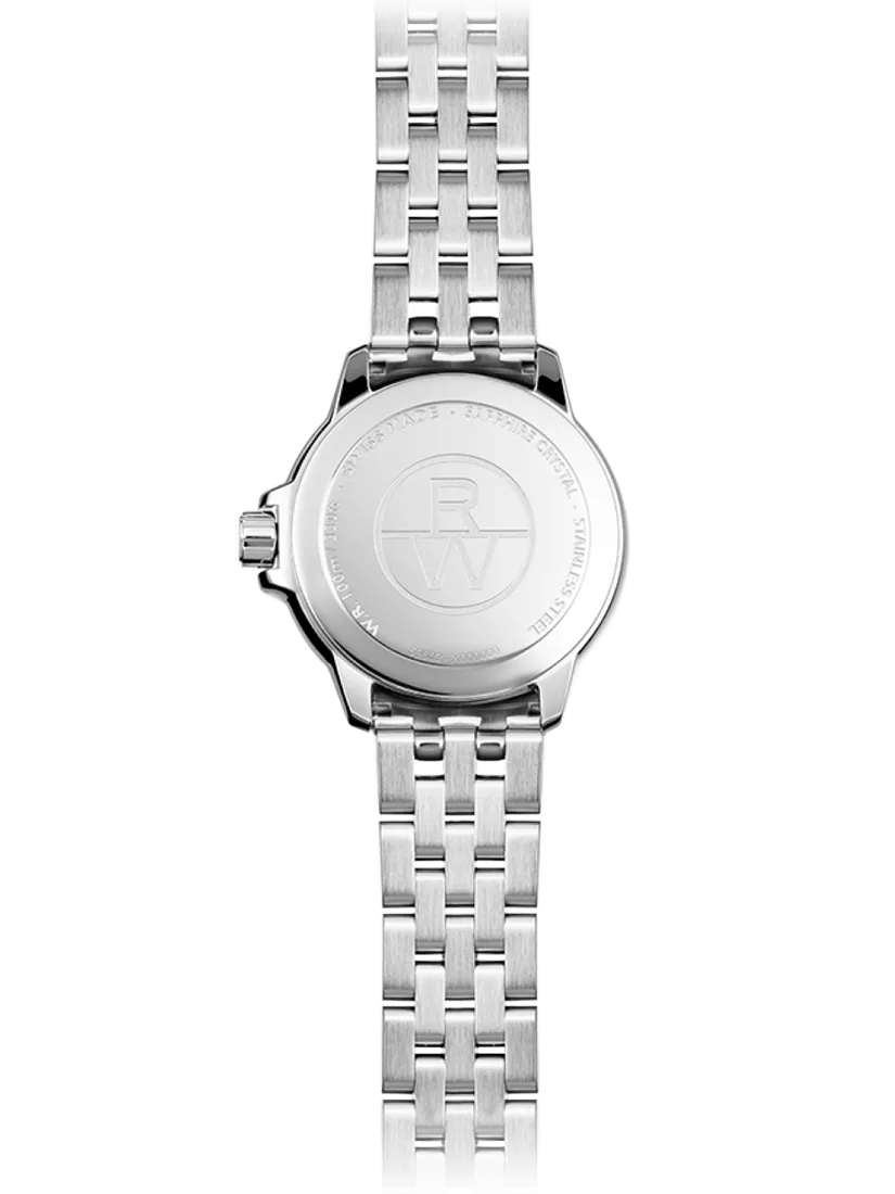 Raymond Weil Tango 30 women's watch green dial, UK version