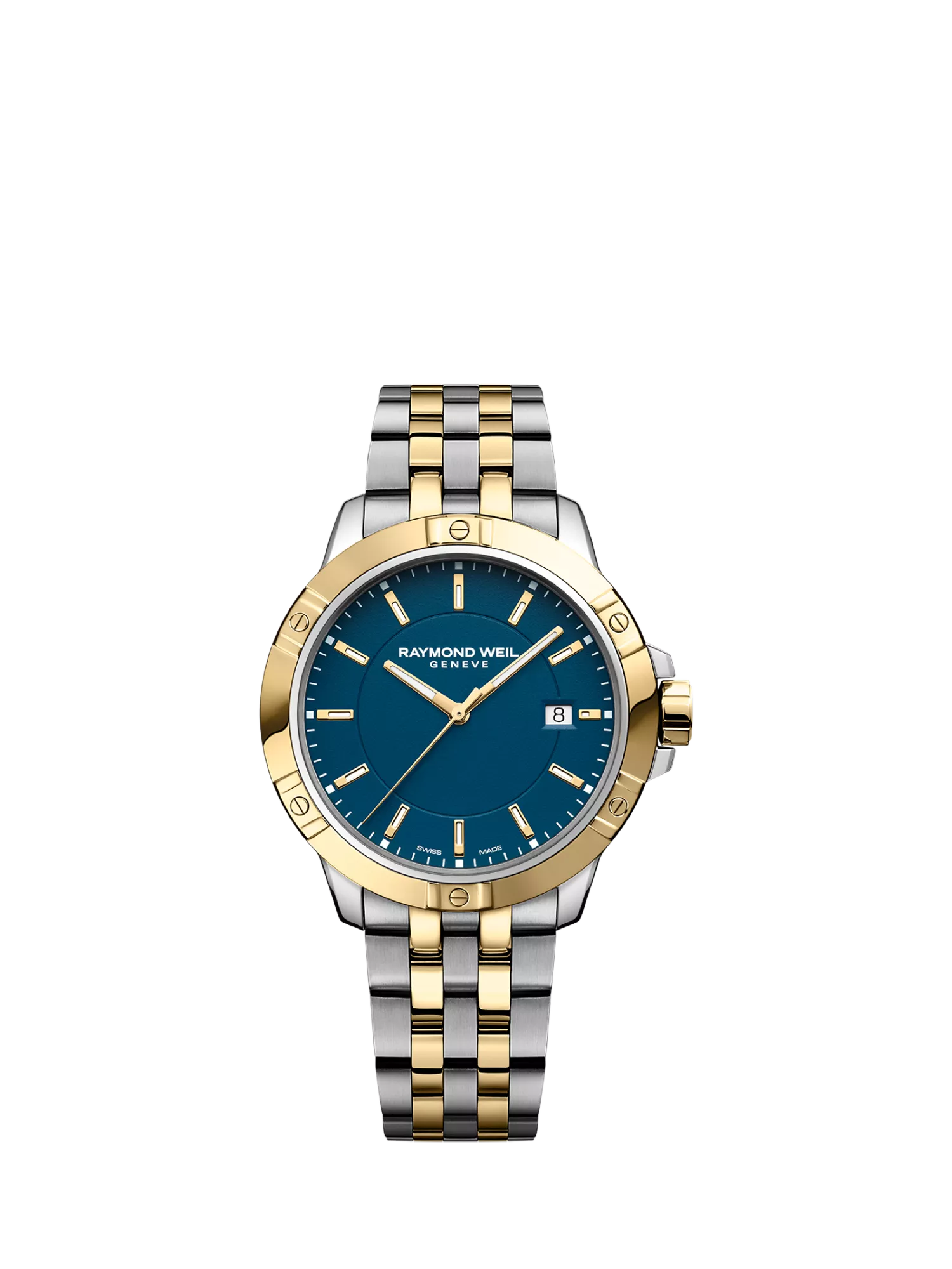 Raymond Weil Tango 41 date bracelet watch 41mm - British product