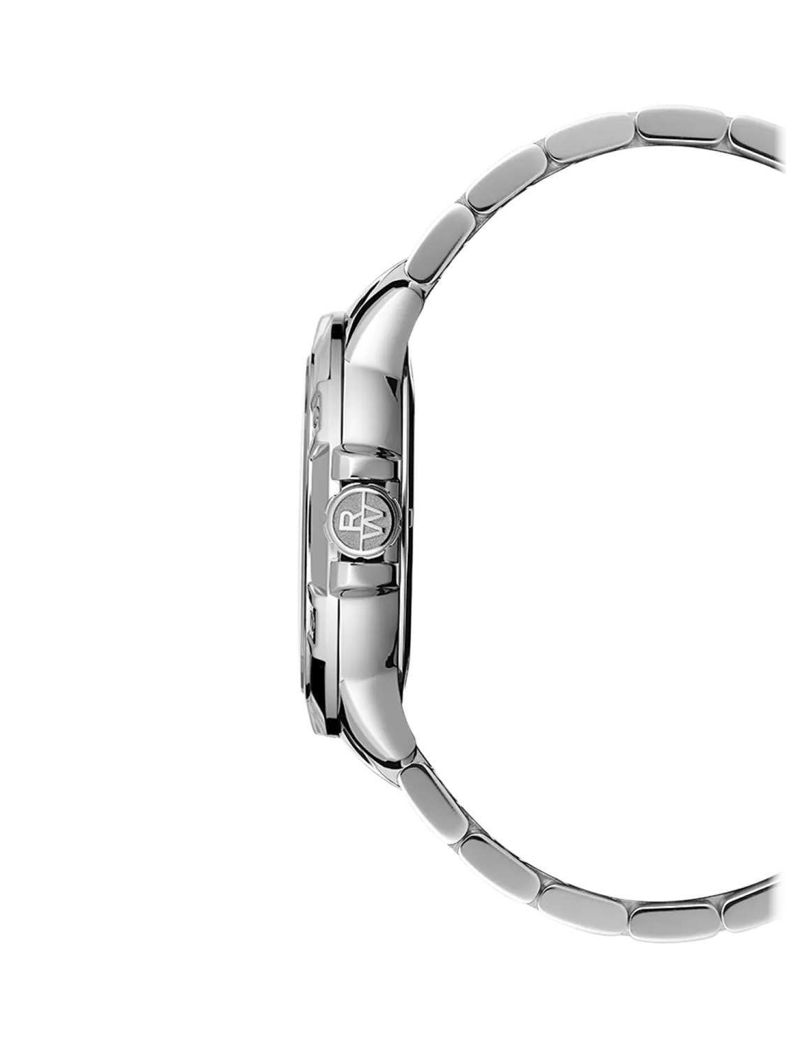 Raymond Weil Tango 41 date watch silver green, imported from the UK