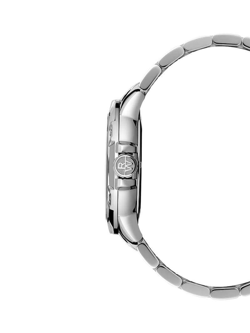 Raymond Weil Tango 41mm date watch silver white - British product