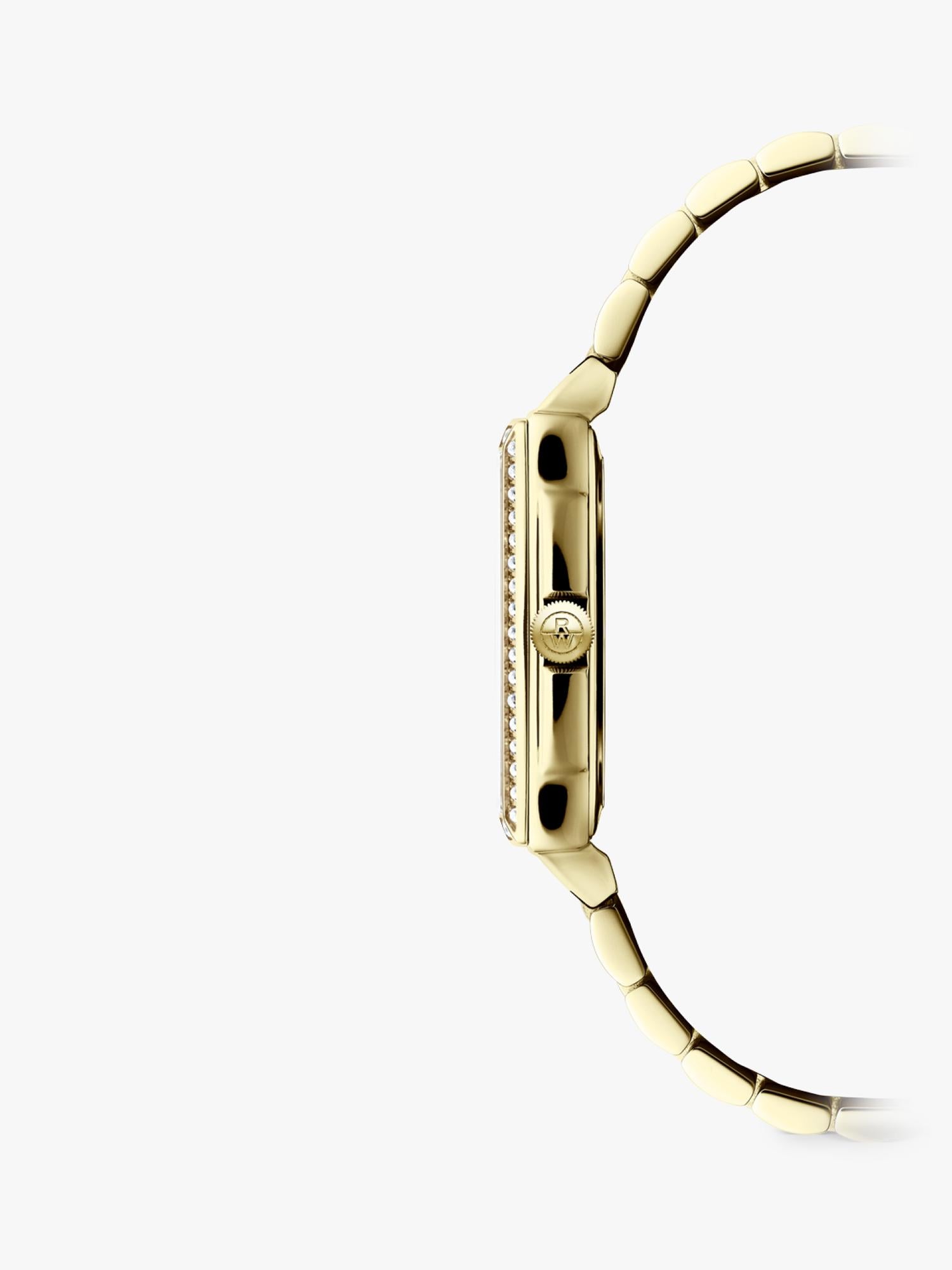 Raymond Weil Toccata mother of pearl diamond watch gold bracelet - British product