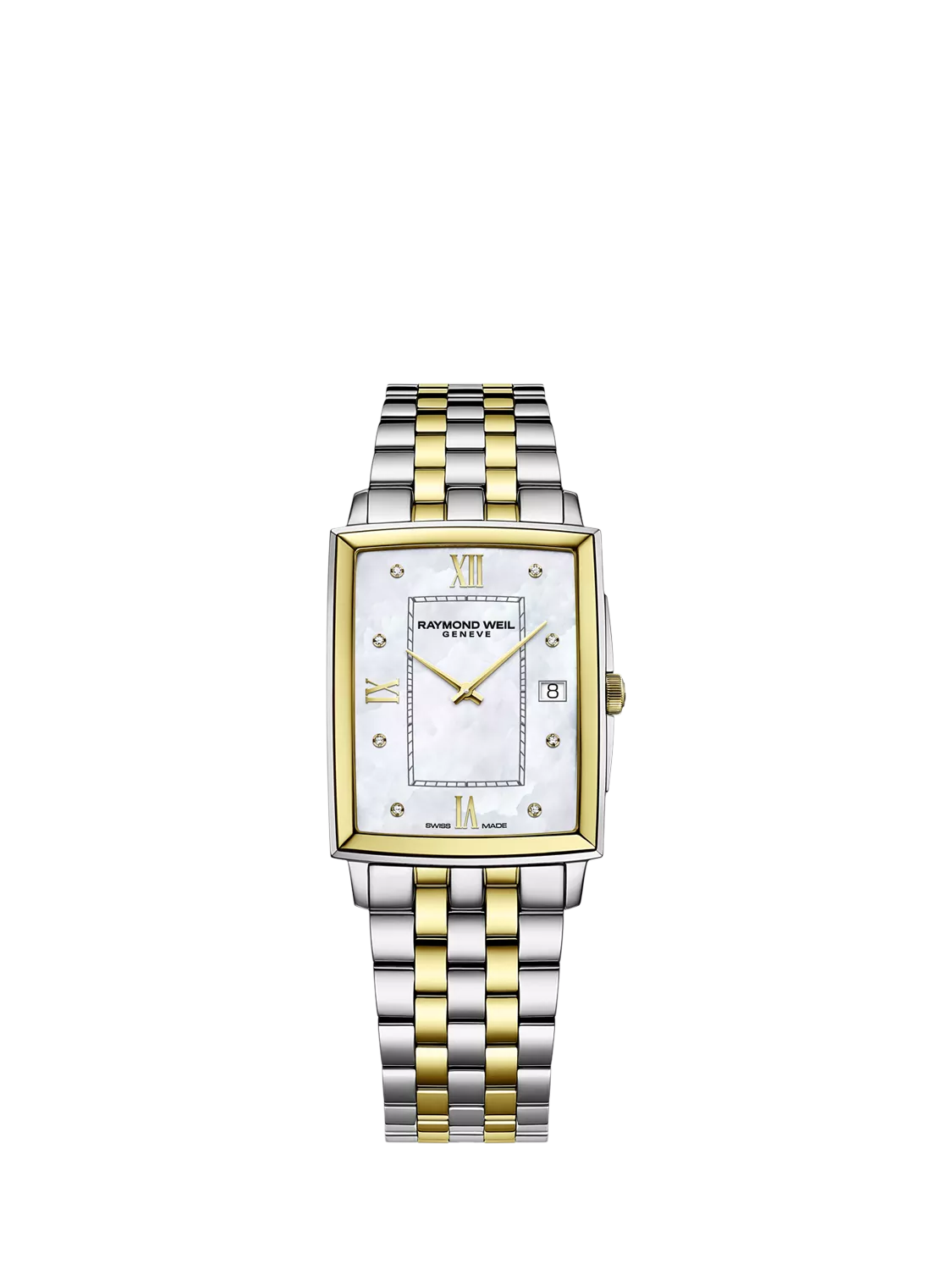 Raymond Weil Toccata watch mother of pearl dial 37mm - British product