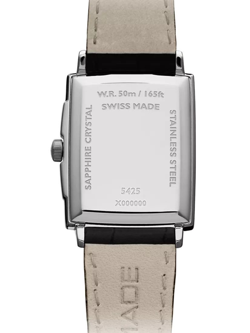 Raymond Weil Toccata men's watch Roman numeral dial leather strap (British brand)