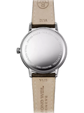 Raymond Weil Toccata 39.5mm silver dial brown strap imported from the UK