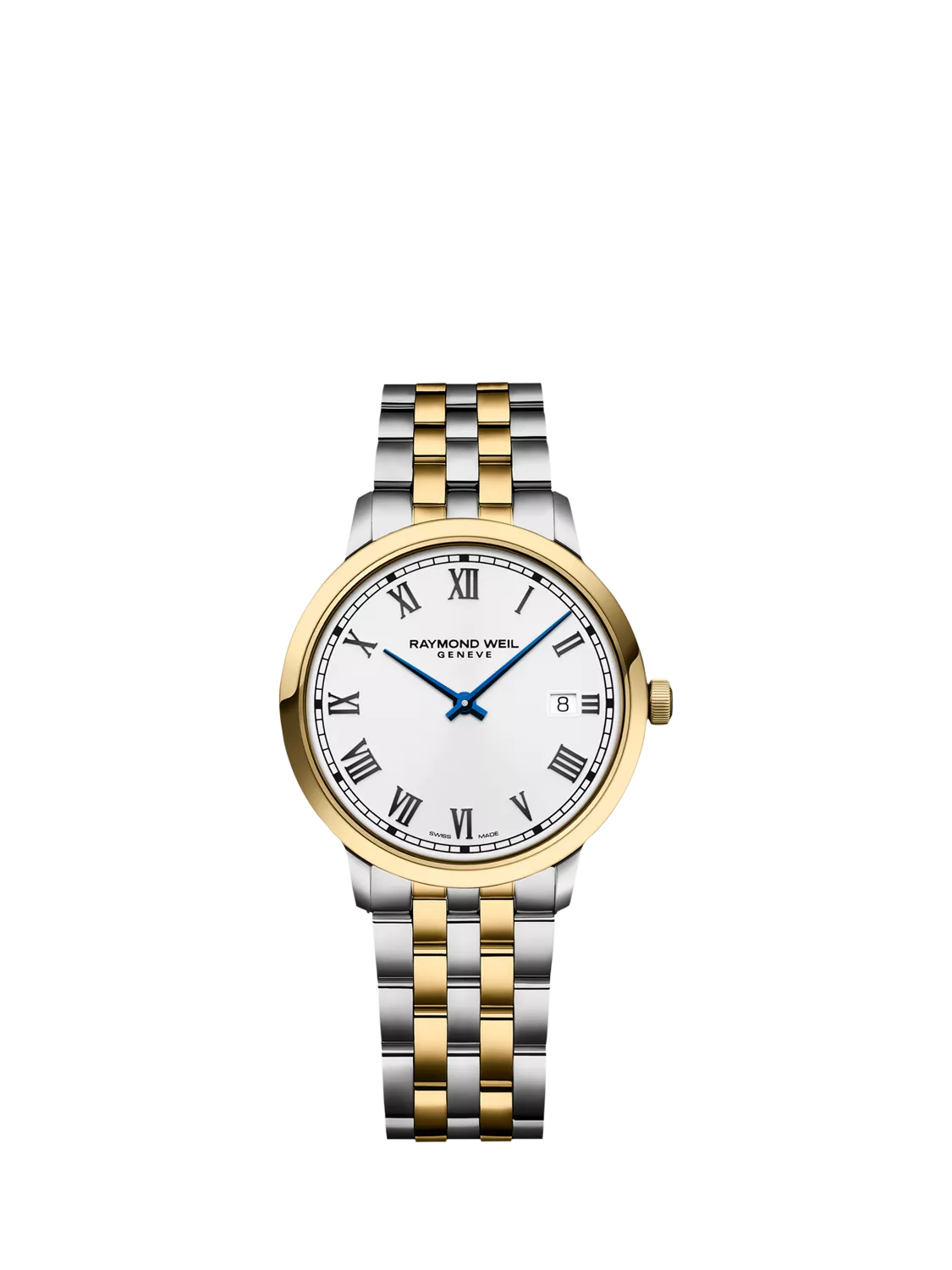 Raymond Weil Toccata men's watch white dial Roman numerals - British product