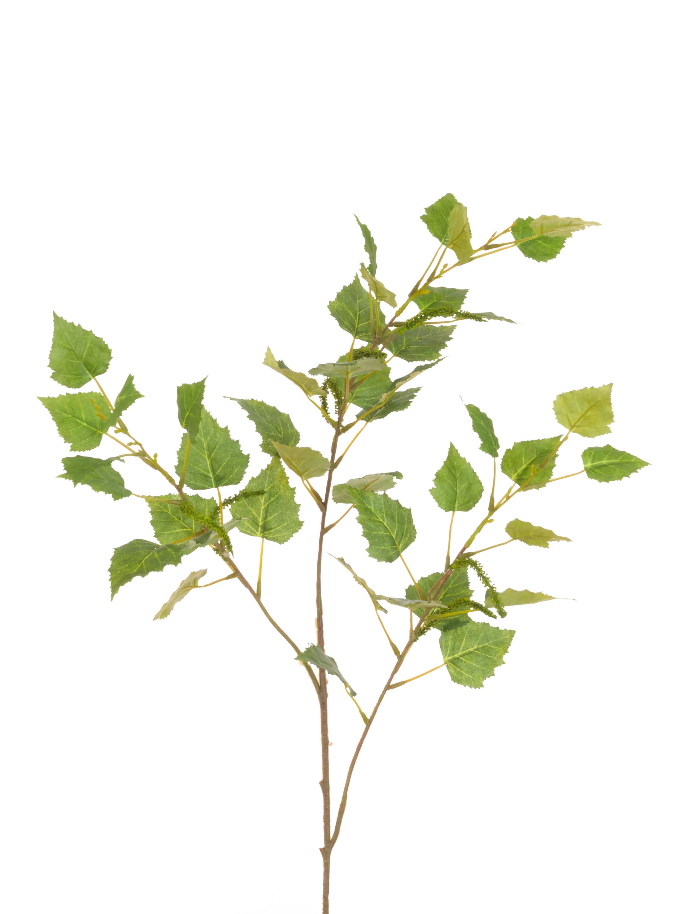 Floralsilk artificial birch leaves spray green 99cm, UK version