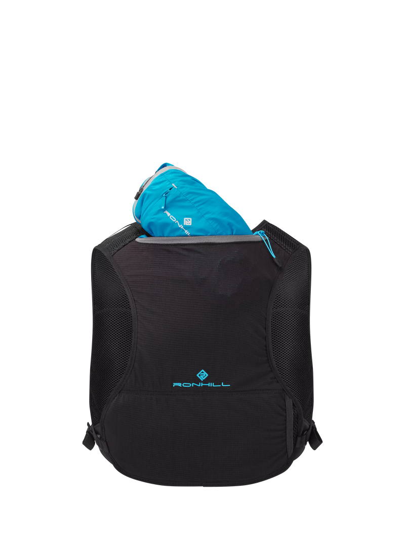 Ronhill running hydration vest black/cyan - British product