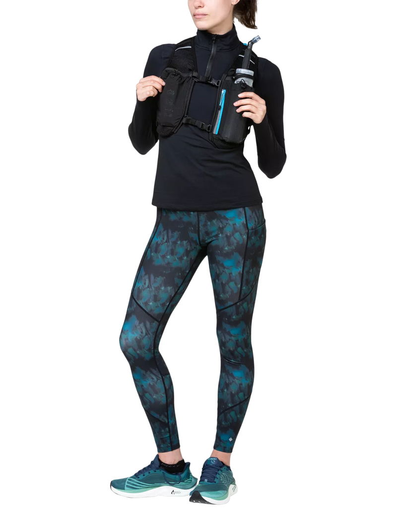 Ronhill running hydration vest black/cyan - British product