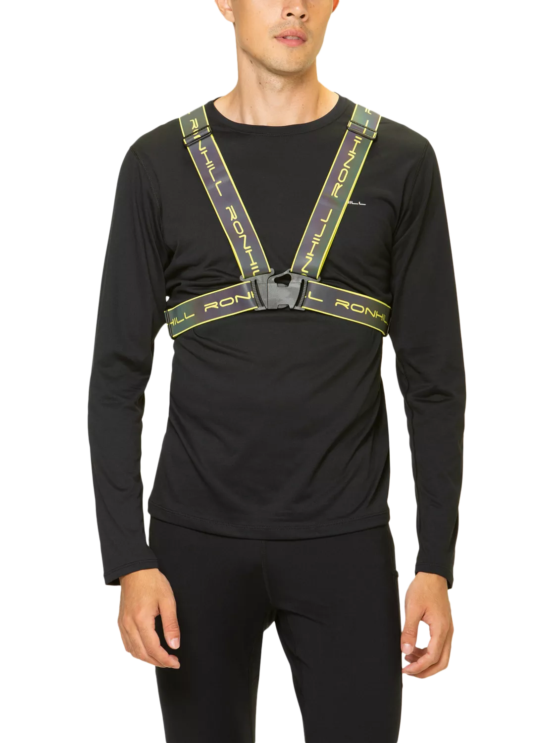 Ronhill reflect running belt Fluo Yellow, imported from the UK