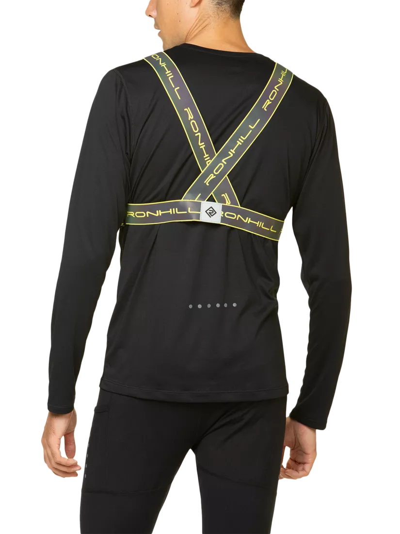 Ronhill reflect running belt Fluo Yellow, imported from the UK
